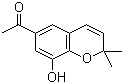 去-O-甲基乙酰香兰酮色烯分子结构 (CAS 67667-62-3)
