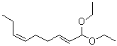 (2E,6Z)-1,1-Diethoxy-2,6-nonadiene molecular structure (CAS 67674-36-6)