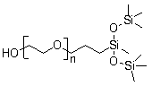 聚醚改性硅油分子结构 (CAS 67674-67-3)