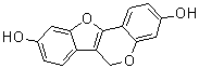 结构式 CAS# 67685-22-7, 6H-苯并呋喃并[3,2-c][1]苯并吡喃-3,9-二醇
