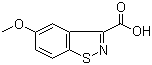 5-Methoxybenzo[d]isothiazole-3-carboxylic acid molecular structure (CAS 677304-76-6)