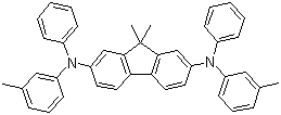 9,9-Dimethyl-N,N'-bis(3-methylphenyl)-N,N'-diphenyl-9H-fluorene-2,7-diamine molecular structure (CAS 677350-83-3)