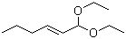 反式-2-己烯醛二乙缩醛分子结构 (CAS 67746-30-9)