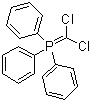 二氯亚甲基三苯基膦分子结构 (CAS 6779-08-4)