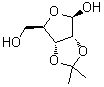 structure of CAS# 67814-68-0, 2,3-O-(1-Methylethylidene)-beta-D-ribofuranose