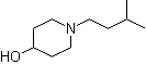 1-(3-Methylbutyl)-4-piperidinol molecular structure (CAS 67817-54-3)