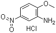 2-Methoxy-5-nitroaniline hydrochloride molecular structure (CAS 67827-72-9)