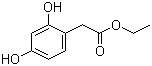 Ethyl 2,4-dihydroxyphenylacetate molecular structure (CAS 67828-62-0)