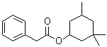 Benzeneacetic acid 3,3,5-trimethylcyclohexyl ester molecular structure (CAS 67859-97-6)
