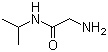 结构式 CAS# 67863-05-2, N-异丙基甘氨酰胺; 2-氨基-N-异丙基乙酰氨