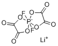 bis[ethanedioato(2-)-κO1,κO2]difluoro-Phosphate(1-) lithium (1:1) molecular structure (CAS 678966-16-0)