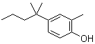 4-(1,1-Dimethylbutyl)-2-methylphenol molecular structure (CAS 6793-80-2)