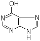结构式 CAS# 68-94-0, 次黄嘌呤; 6-羟基嘌呤