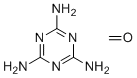 1,3,5-三嗪-2,4,6-三胺与甲醛的聚合物分子结构 (CAS 68002-25-5)