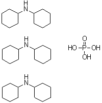 N-环己基环己胺磷酸盐(3:1)分子结构 (CAS 68052-37-9)