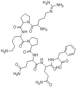 1-7-Substance P molecular structure (CAS 68060-49-1)