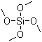 structure of CAS# 681-84-5, Tetramethyl orthosilicate;Methyl silicate; Tetramethoxysilane