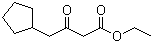 4-环戊基-3-氧代丁酸乙酯分子结构 (CAS 68104-99-4)