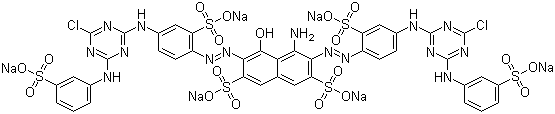 Reactive Green 19 molecular structure (CAS 68110-31-6)