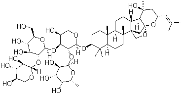 酸枣仁皂苷 B1分子结构 (CAS 68144-21-8)