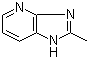 2-甲基咪唑并[4,5-b]吡啶分子结构 (CAS 68175-07-5)