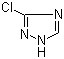 结构式 CAS# 6818-99-1, 3-氯-1,2,4-三氮唑