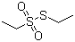 structure of CAS# 682-91-7, Ethylicin;S-Ethyl ethanethiosulfonate