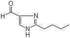 2-丁基-1H-咪唑-4-甲醛分子结构 (CAS 68282-49-5)