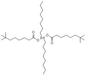 Bis(neodecanoyloxy)dioctylstannane molecular structure (CAS 68299-15-0)
