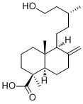 Imbricatolic acid molecular structure (CAS 6832-60-6)