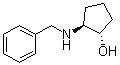 (1S,2S)-2-[(Phenylmethyl)amino]cyclopentanol molecular structure (CAS 68327-02-6)