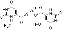 乳清酸锌二水合物分子结构 (CAS 68399-76-8)