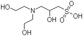3-[N,N-Bis(2-hydroxyethyl)amino]-2-hydroxy-1-propanesulfonic acid molecular structure (CAS 68399-80-4)