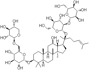 人参皂甙 Rb3分子结构 (CAS 68406-26-8)