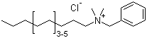 苯扎氯铵分子结构 (CAS 68424-85-1)