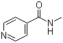 N-Methylisonicotinamide molecular structure (CAS 6843-37-4)