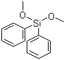 结构式 CAS# 6843-66-9, 二苯基二甲氧基硅烷; 二甲氧基二苯基硅烷