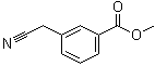 3-氰基甲基苯甲酸甲酯分子结构 (CAS 68432-92-8)
