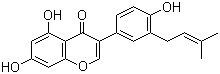Isowighteone molecular structure (CAS 68436-47-5)