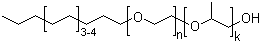 C12-C14 Alcohols ethoxylated propoxylated molecular structure (CAS 68439-51-0)