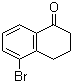 结构式 CAS# 68449-30-9, 5-溴-1-四氢萘酮; 5-溴-3,4-二氢-2H-萘-1-酮