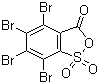 四溴-2-磺基苯甲酸环酐分子结构 (CAS 68460-01-5)