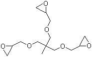 Trimethylolethane triglycidyl ether molecular structure (CAS 68460-21-9)