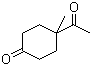 4-Acetyl-4-methylcyclohexanone molecular structure (CAS 6848-93-7)