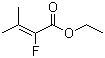 2-Fluoro-3-methyl-but-2-enoic acid ethyl ester molecular structure (CAS 685-89-2)