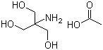 结构式 CAS# 6850-28-8, 三羟甲基氨基甲烷醋酸盐