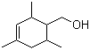 2,4,6-Trimethyl-3-cyclohexene-1-methanol molecular structure (CAS 68527-77-5)