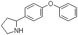 2-(4-Phenoxyphenyl)pyrrolidine molecular structure (CAS 68548-73-2)