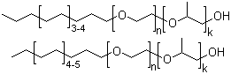 C12-C15 Alcohols ethoxylated propoxylated molecular structure (CAS 68551-13-3)