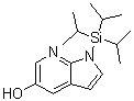 1-(Triisopropylsilyl)-1H-pyrrolo[2,3-b]pyridin-5-ol molecular structure (CAS 685514-01-6)